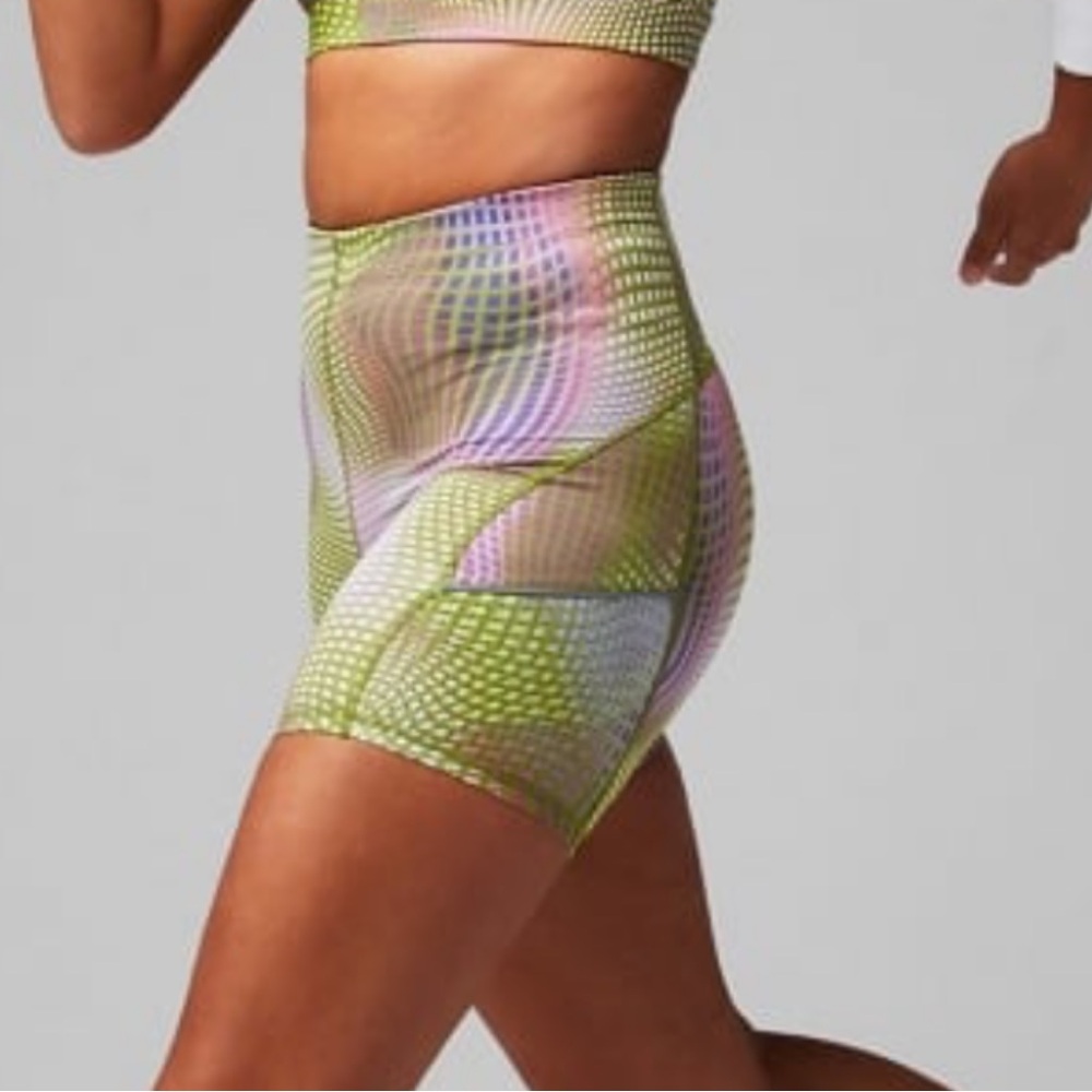 Multicolor Women's Active Shorts